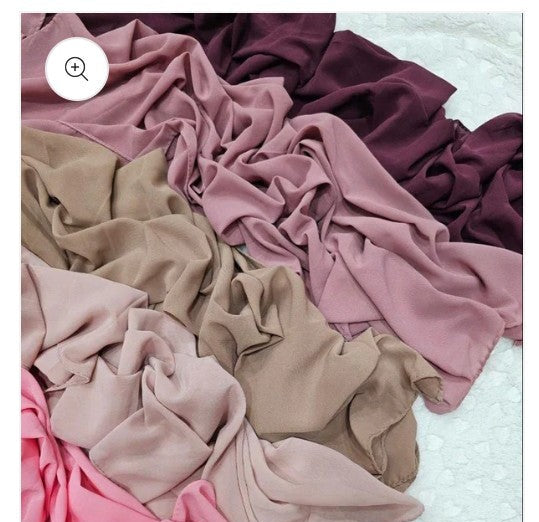 Georgette Chiffon Hijab pakistani fabric