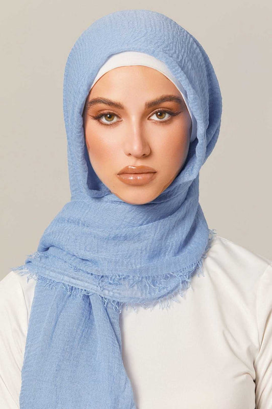 Crimps Viscose -Baby Blue